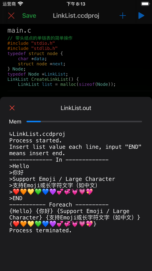 C Code Develop