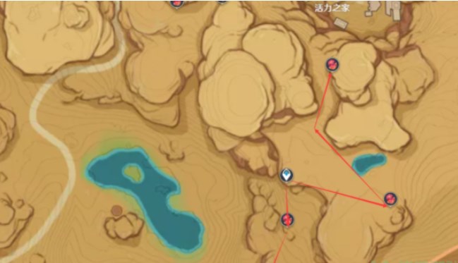 原神赤念果位置大全 赤念果采集路线分布图[多图]图片9