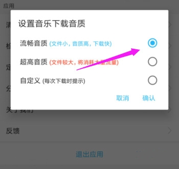 dj音乐库下载音质调整教程图片5