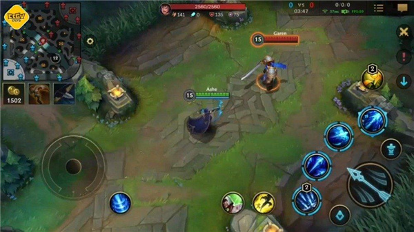 lol手游2.3版本中路对抗