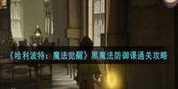 哈利波特魔法觉醒黑魔法防御课通关攻略