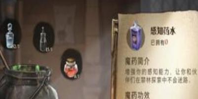 哈利波特魔法觉醒感知药水制作方法介绍