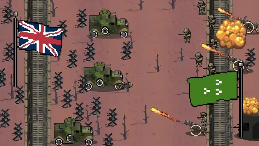 1917战壕战争像素版无限金币版本无限钻石版本游戏