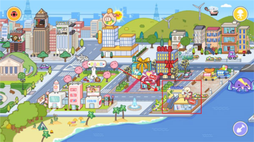 米加小镇世界洛可可专卖店如何装饰房子图片1