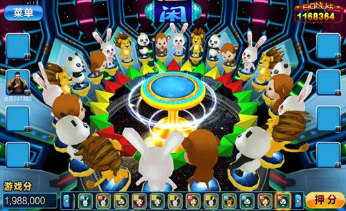 森林舞会多人互动场景