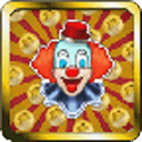 马戏团小丑推币机游戏